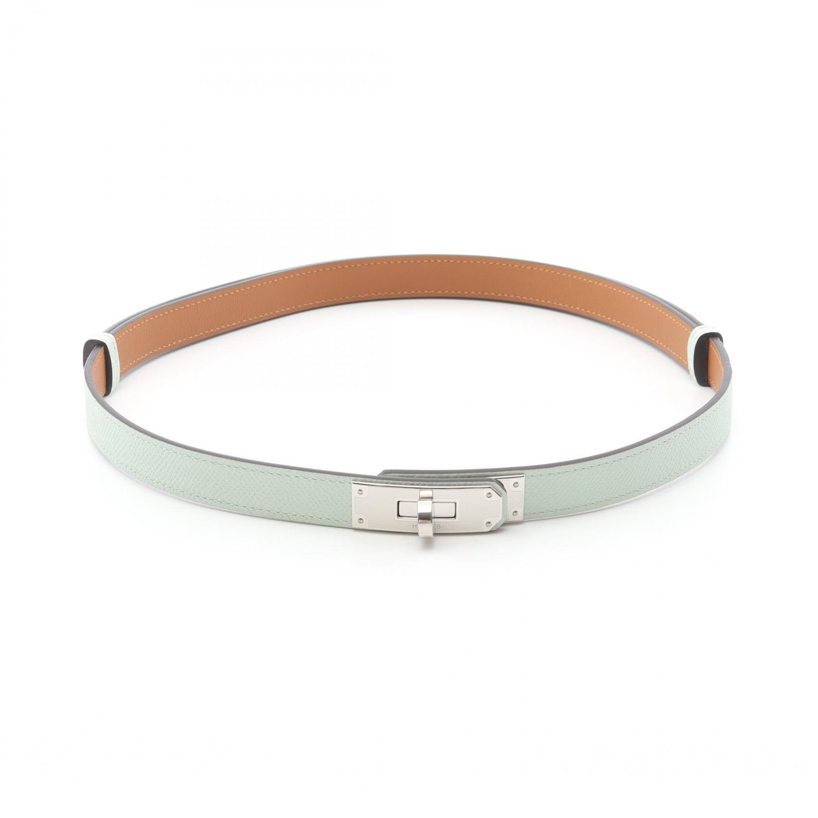 エルメス HERMES ベルト ケリー ペパーミント レザー ベルト レディース
