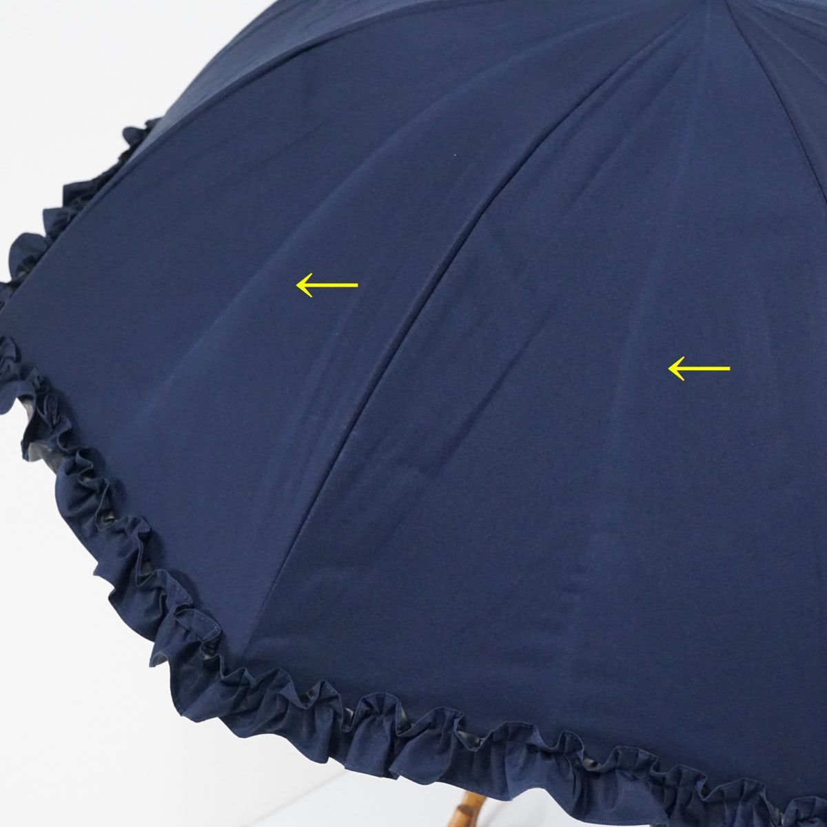 芦屋ロサブラン 完全遮光日傘 USED美品 ショートサイズ ネイビー 50cm 楽天市場】日傘 レディース 100％ 完全遮光 晴雨兼用ショート