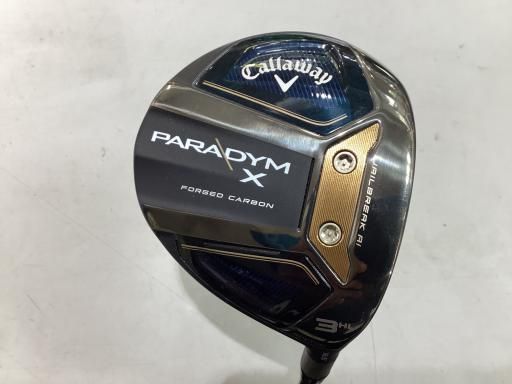 キャロウェイ PARADYM X 3HL USA フェアウェイウッド FW 純正特注シャフト フレックスS メンズ 男性用 右利き 右用 Aランク ゴルフクラブ