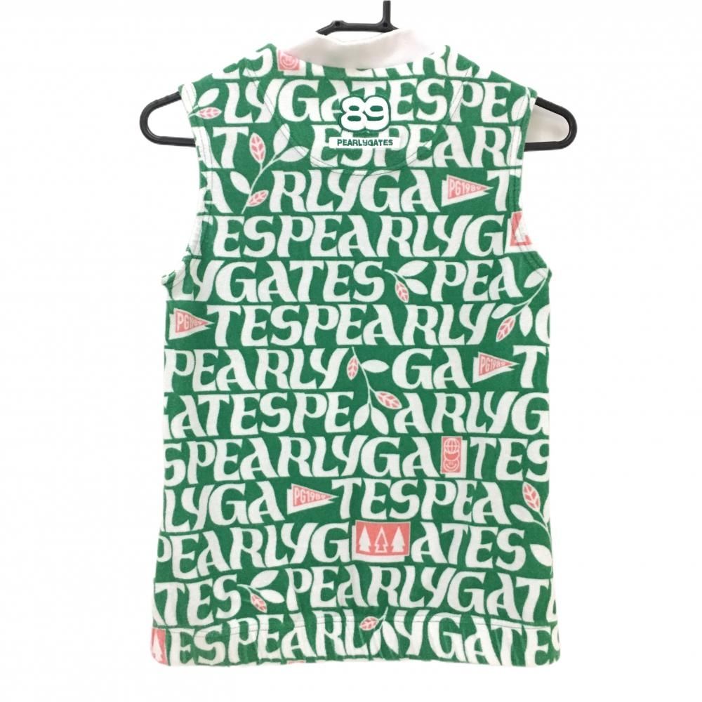 PEARLY GATES - 新品　ﾊﾟｰﾘｰｹﾞｲﾂ ノースリーブシャツsize0 PEARLY GATES パーリーゲイツ ハニカム鹿の子 ノースリーブ