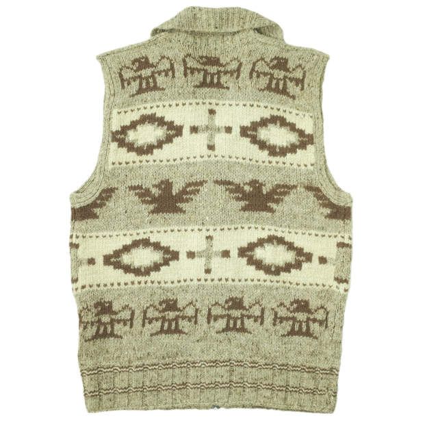 RRL ダブルアールエル COWICHAN HAND KNIT VEST S