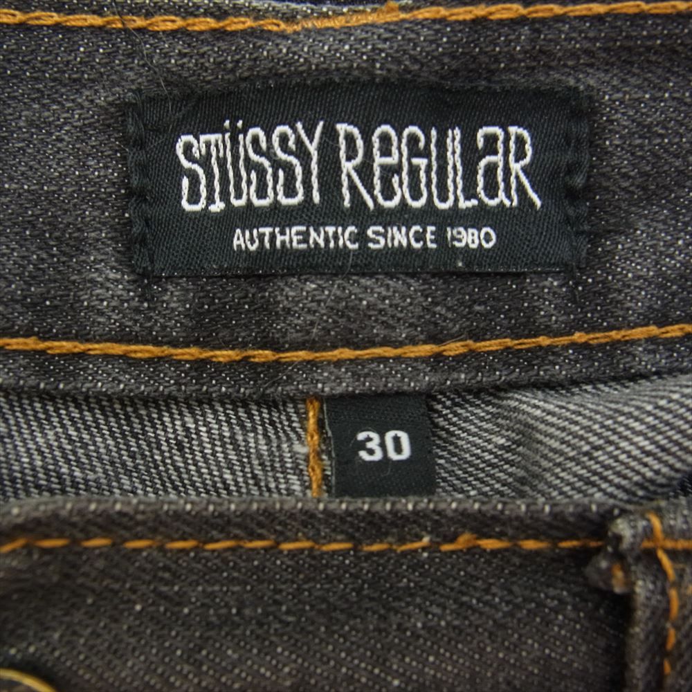 STUSSY ステューシー ROUGH&RUGGED DENIM デニムパンツ グレー系