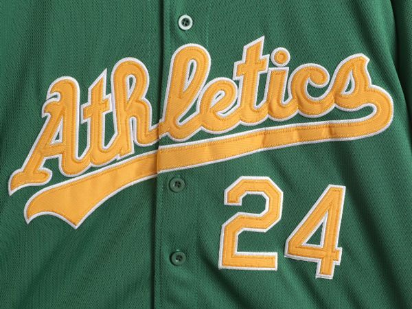 アスレチックス ベースボール シャツ メンズ L / 古着 MLB オフィシャル マジェスティック 大リーグ ユニフォーム ゲームシャツ 半袖シャツ 楽天市場】USA製 大きいサイズ XL □ MLB オフィシャル Majestic