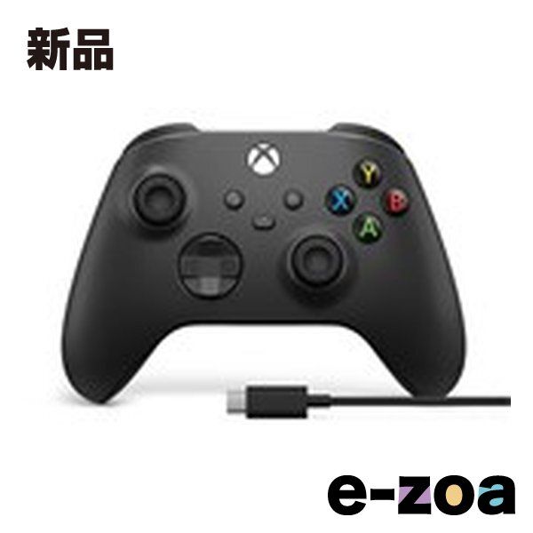 Microsoft マイクロソフト Xbox ワイヤレス コントローラー USB-Cケーブル カーボンブラック 1V8-00005 2553009