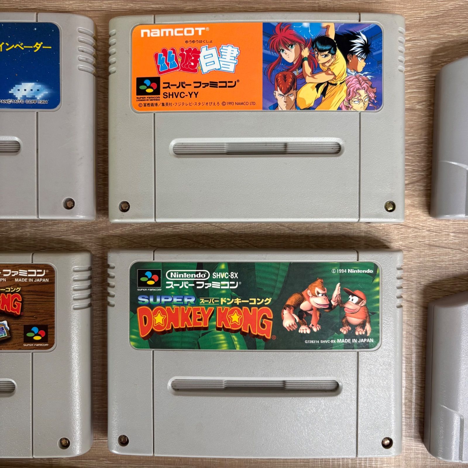 ☆スーパーファミコン ソフトまとめ売り スペースインベーダー