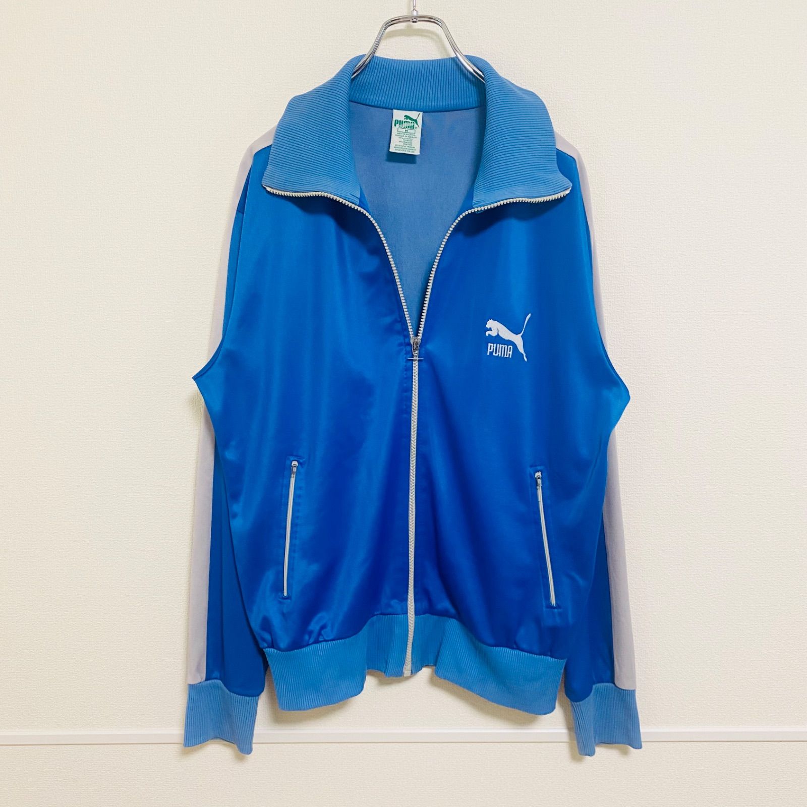 80s PUMA プーマ トラックジャケットトラックトップ ジャージ メンズ M