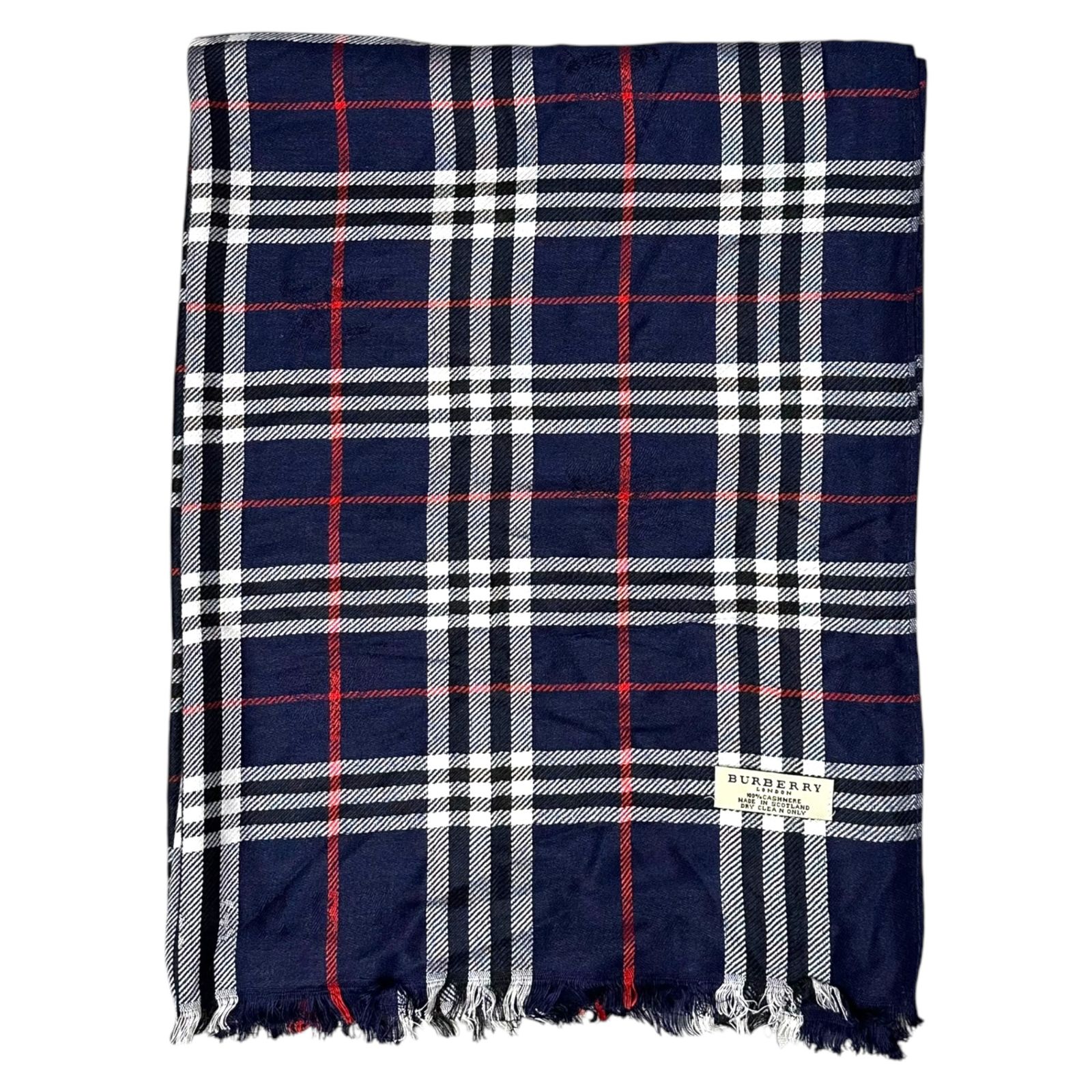 Burberry チェック マフラー カシミヤ カシミア BURBERRY（バーバリー