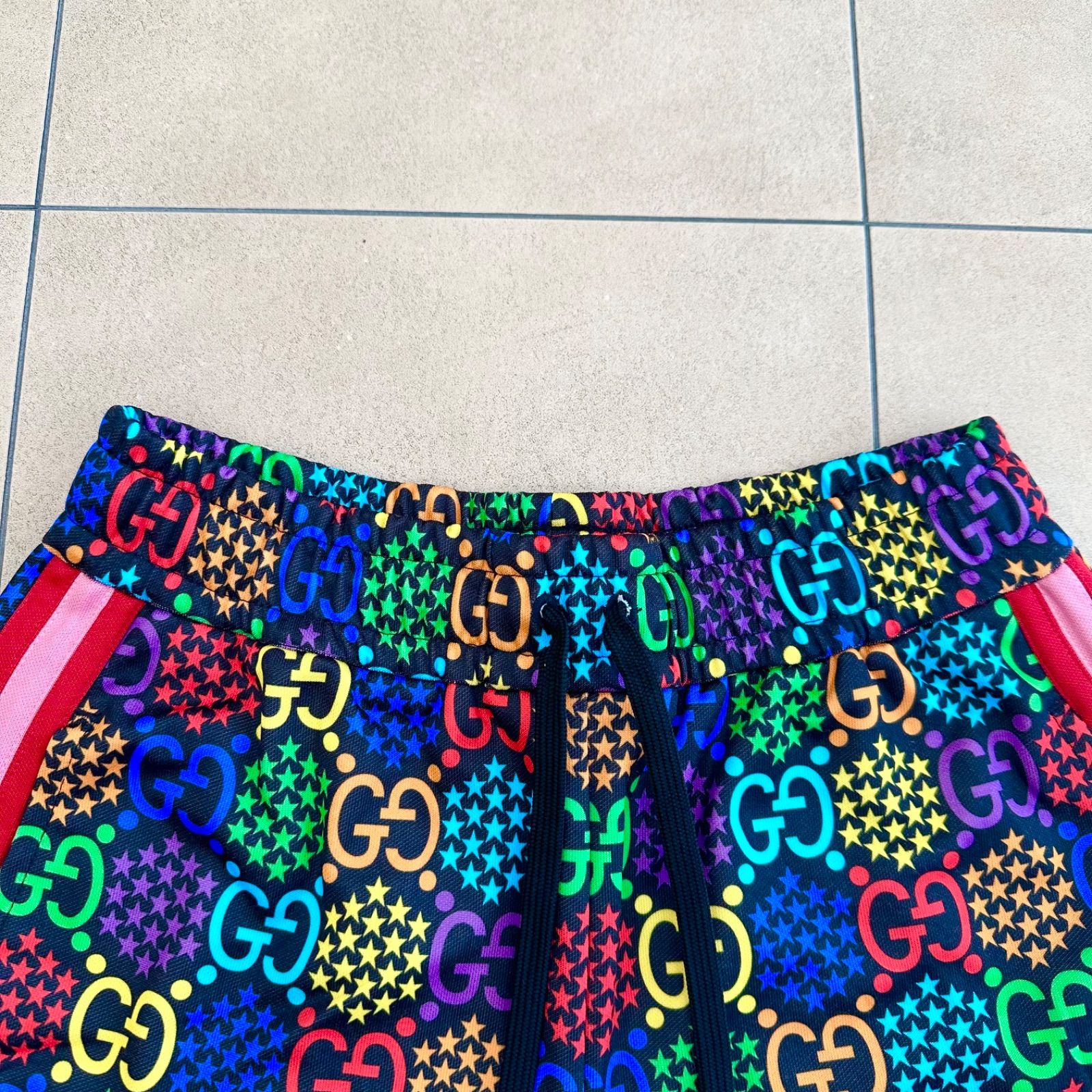 GUCCI サイケデリック シルクショーツ ハーフパンツ モノグラム