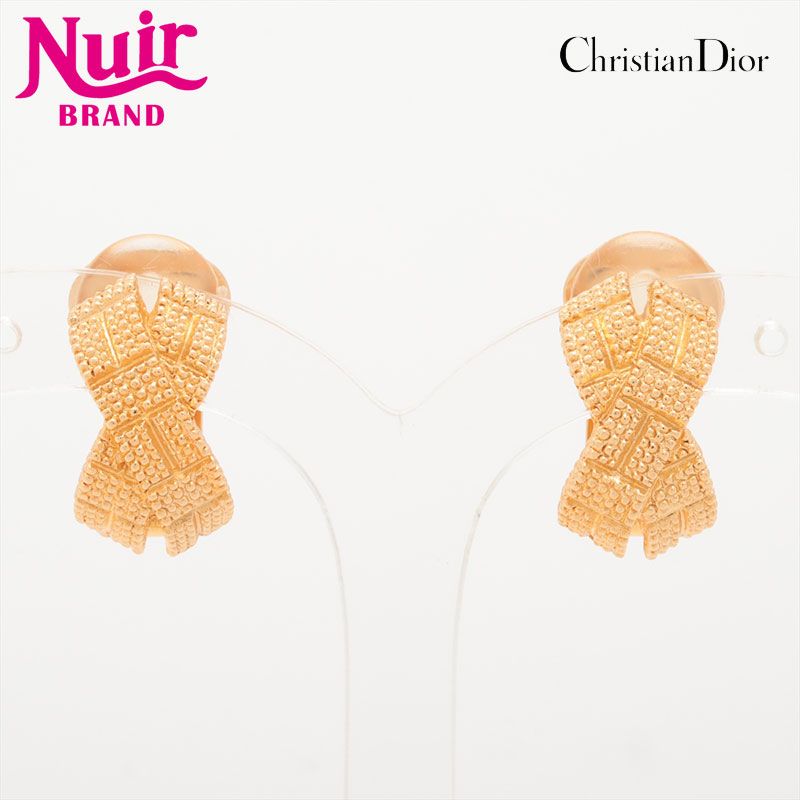Christian Dior クリスチャンディオール イヤリング ツイスト
