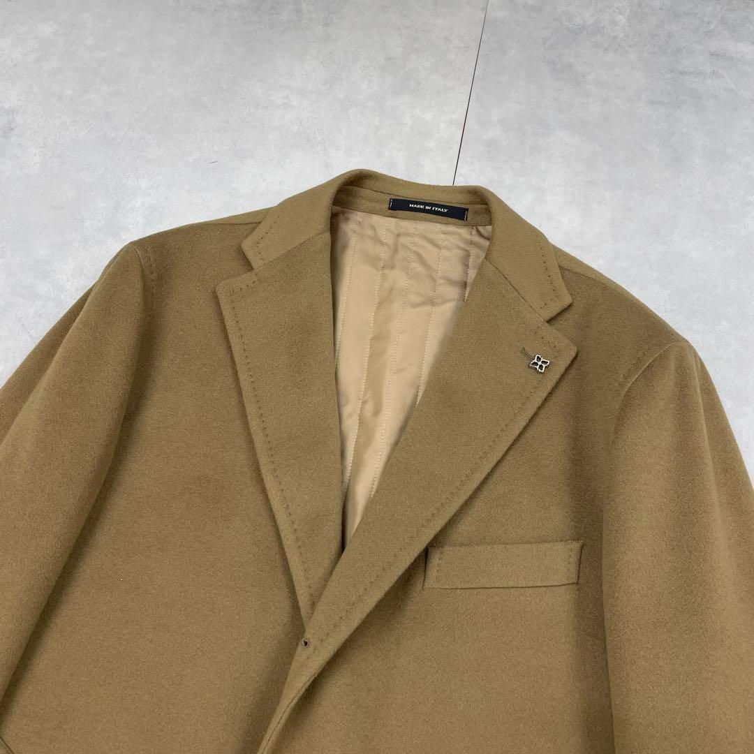 TAGLIATORE タリアトーレ カシミヤ100% チェスターコート キャメル