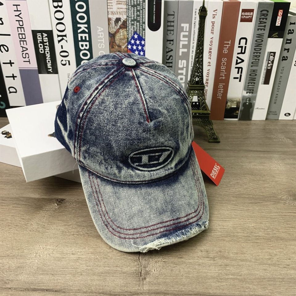 新品未使用DIESEL ディーゼル デニム キャップ 帽子 ベース 