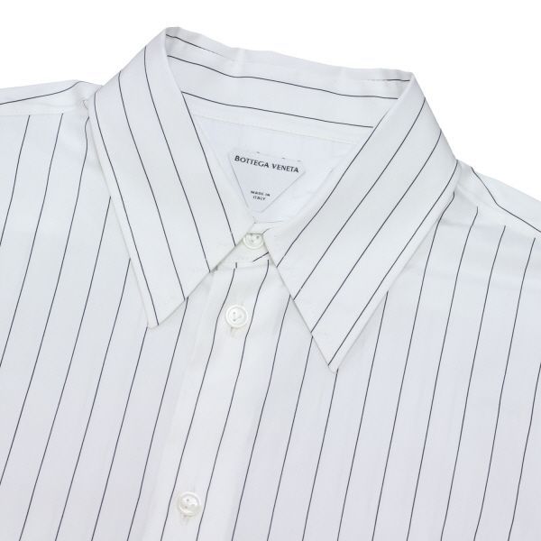 ボッテガ・ヴェネタ BOTTEGA VENETA メンズ ストライプコットン
