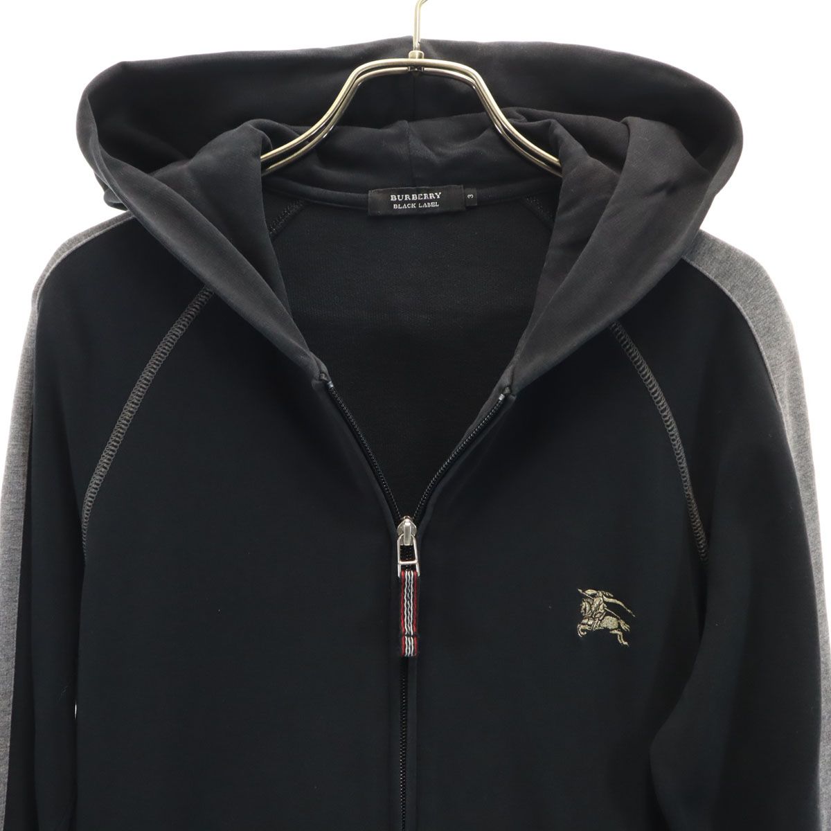 BURBERRY BLACK LABEL バーバリーブラックレーベル 長袖 ジップ
