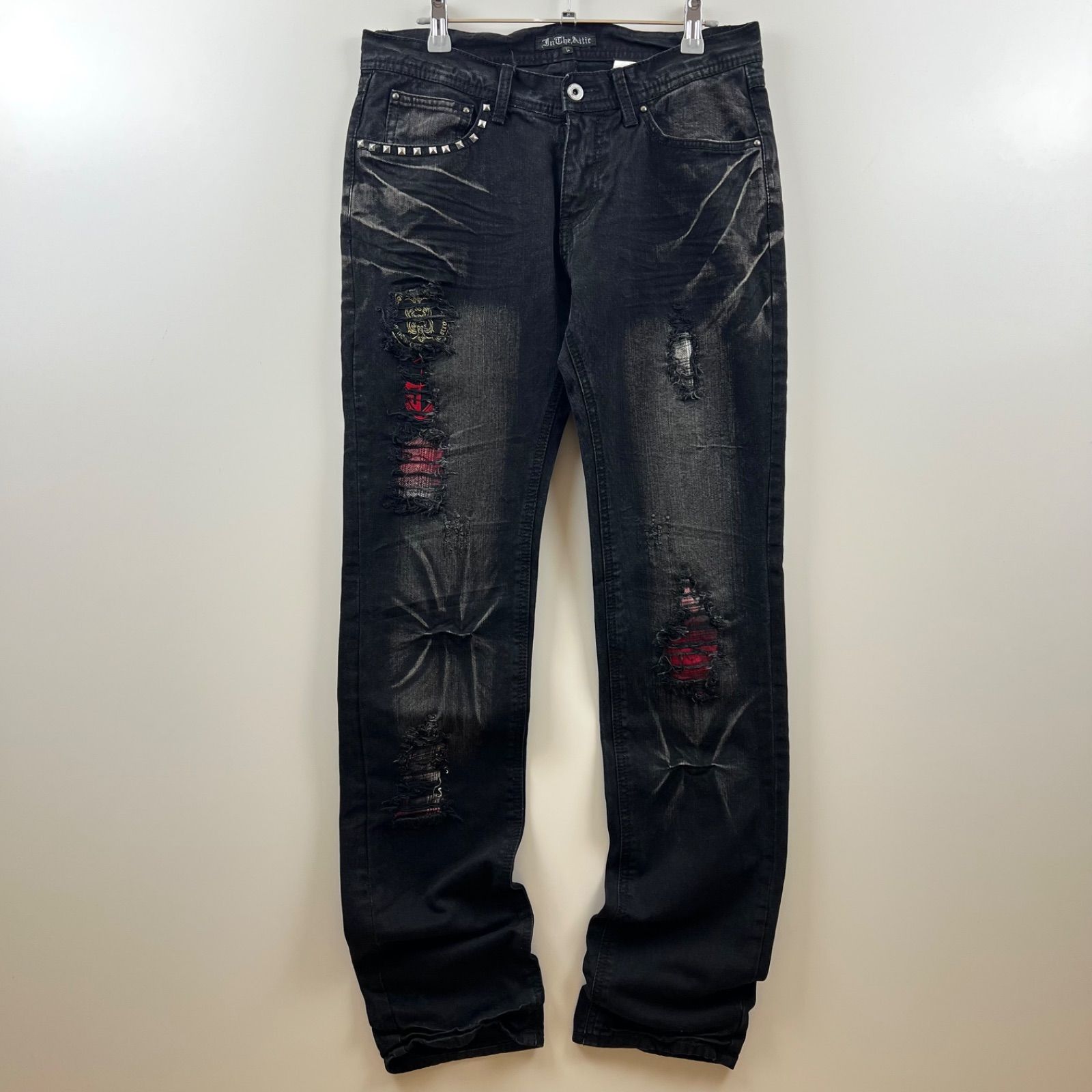 00s in the attic studs denim jacket lgb