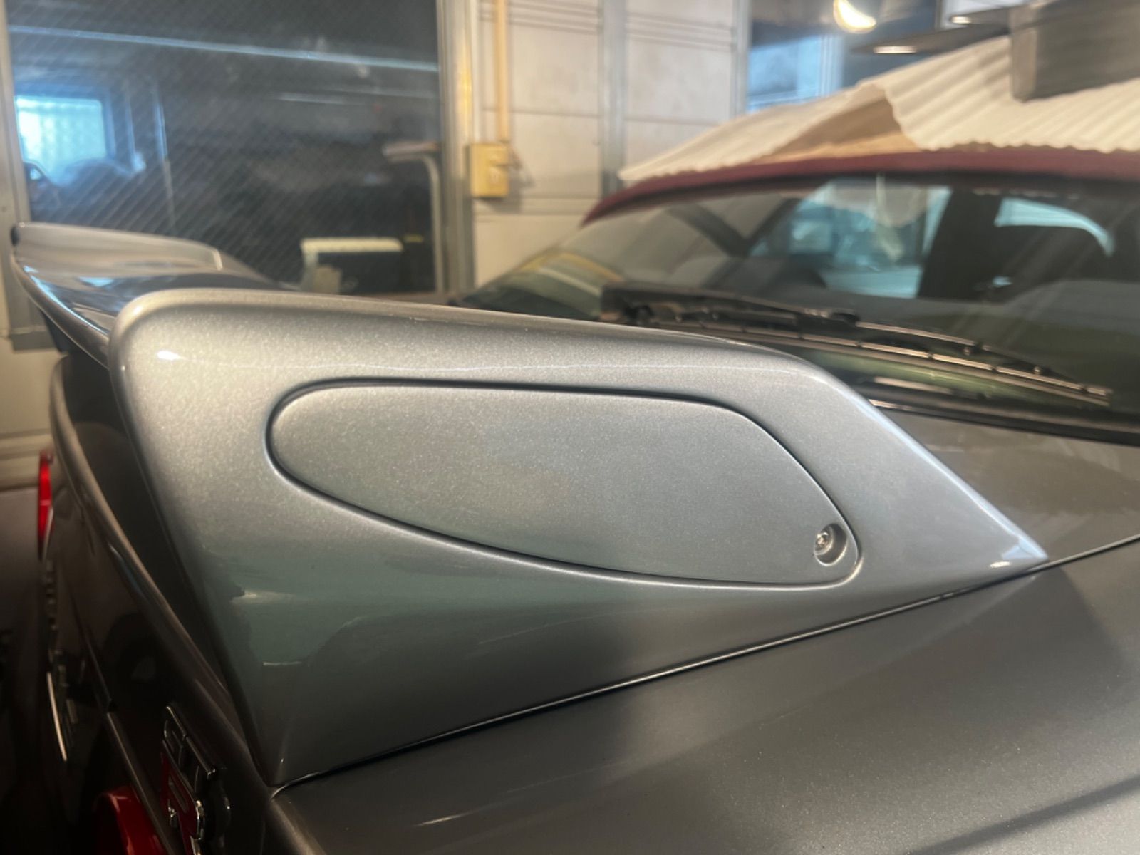 MEIKU メイク リア ウィング GT-R風 FRP スカイライン R33 4ドア GTR