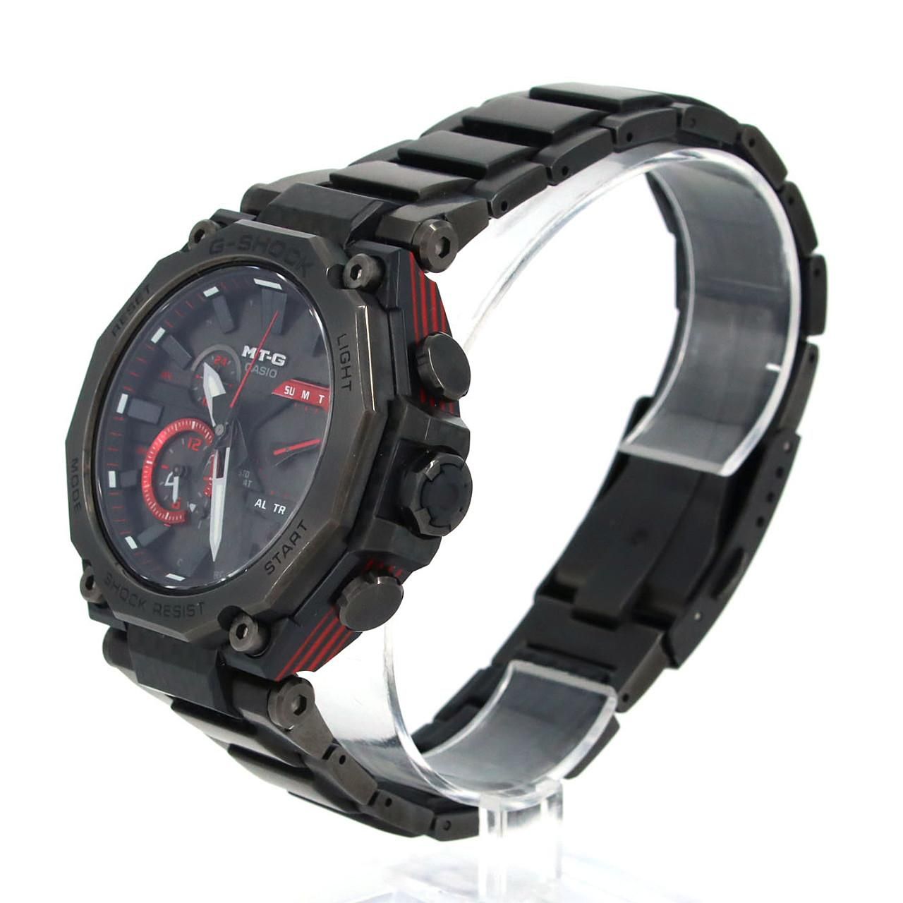 カシオ G-SHOCK・MT-G 電波時計 MTG-B2000YBD-1AJF SSxカーボン ソーラークォーツ