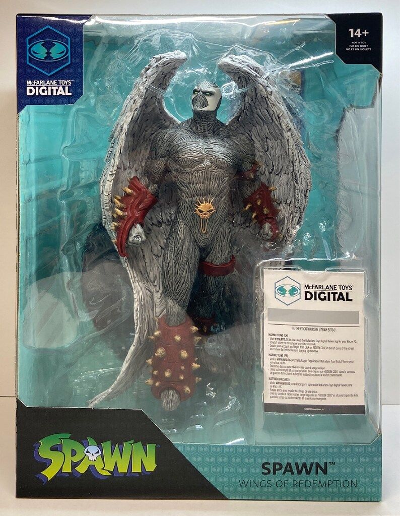 スポーン　wings of redemption Spawn (Wings of Redemption) 1:8 Statue w/Digital Collectible