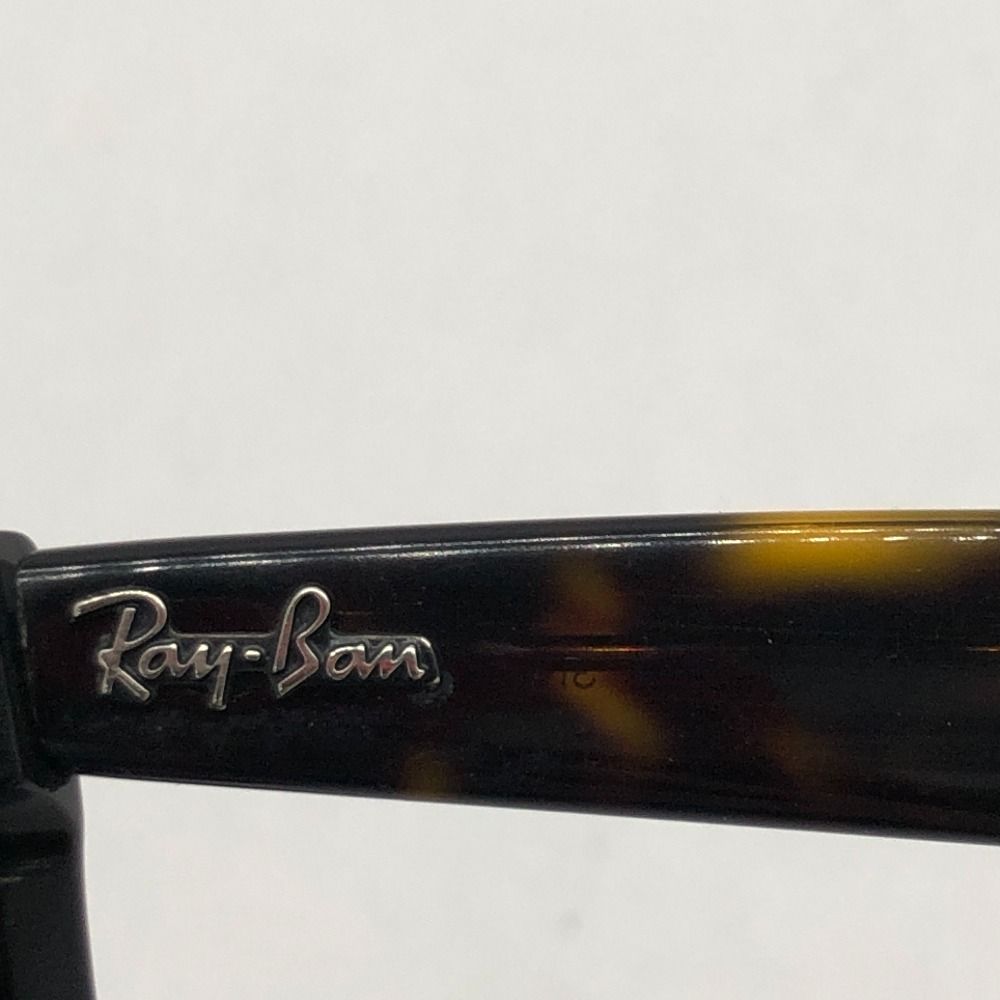 04w0560∞ Ray-Ban レイバン サングラス WAYFARER ウェイファーラー RB2140-F 902 グリーン ポリッシュトートシェル 中古品