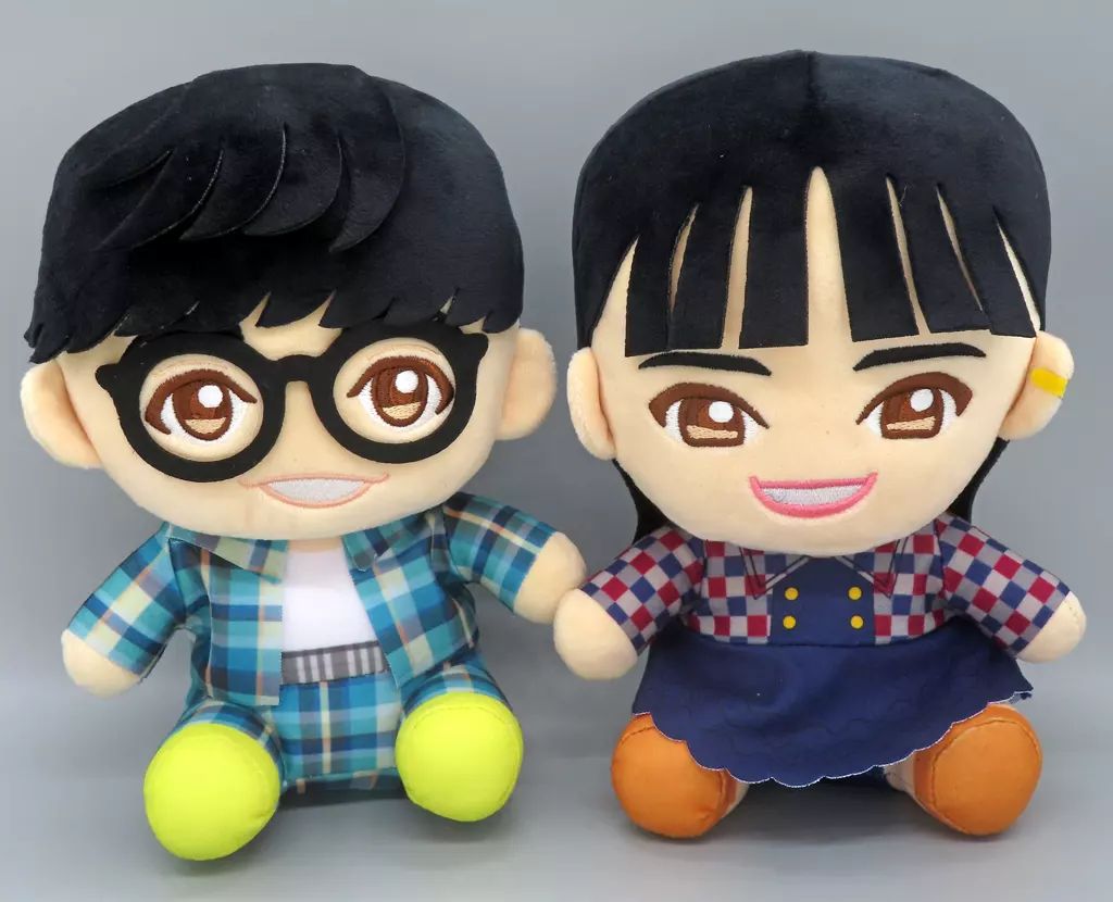 中古】ぬいぐるみ 全2種セット おすわりぬいぐるみ 「オーイシ