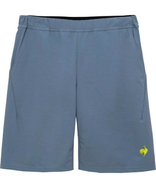 le coq sportif ルコック ハーフパンツ ブルー M QTMWJD01 BL | 衣類 服 ウエア ボトムス パンツ ズボン 半ズボン 耐久性 ストレッチ性 はっ水 CORDURA ハーフパンツ テニス ソフトテニス スポーツ アウ