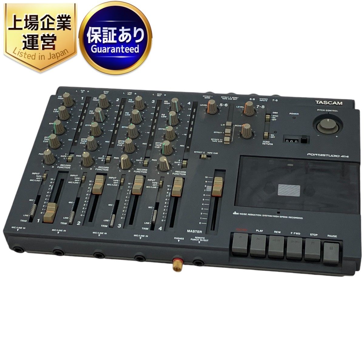 TASCAM PORTASTUDIO 414 マルチトラックレコーダー カセット MTR 音響機材 タスカム 中古 C9231589 - メルカリ