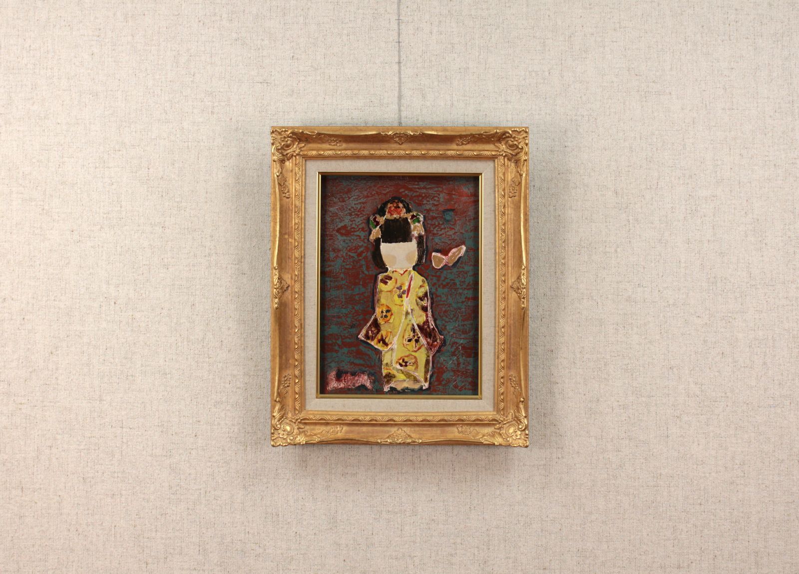 ベル串田『蝶の詩』油彩画【真作保証】 絵画 - メルカリ