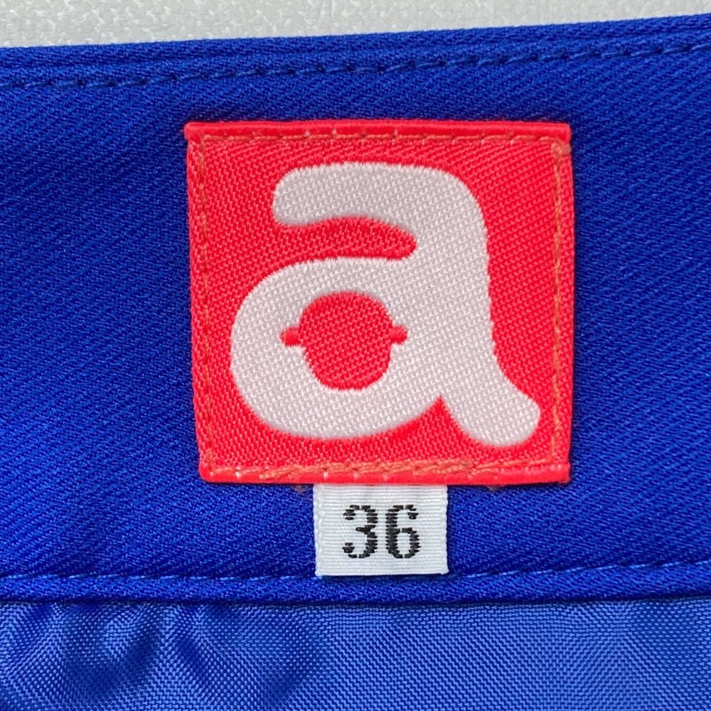 サイズ：36 ARCHIVIO アルチビオ プリーツスカート ブルー系