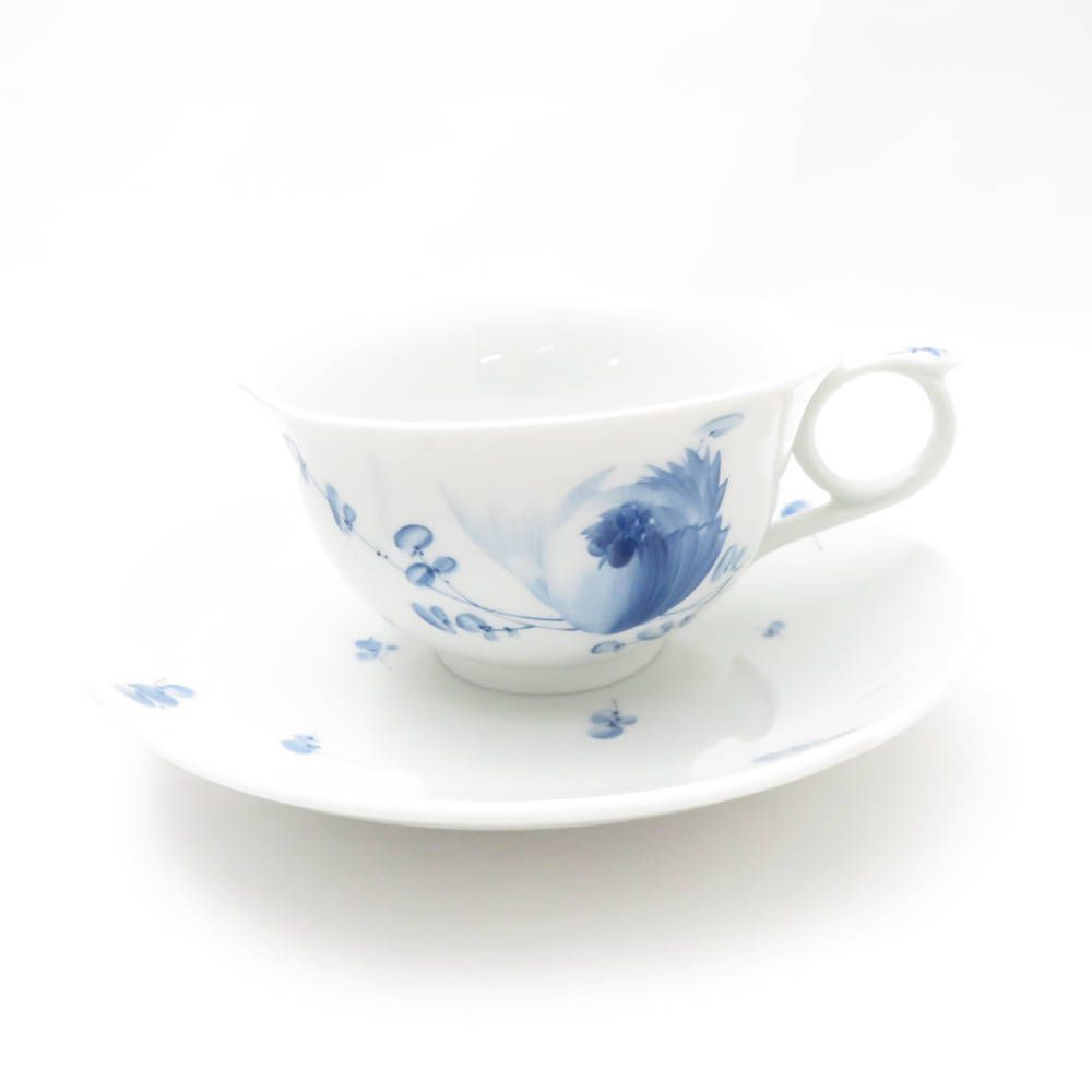 未使用 マイセン 青い花 ブルーフラワープレート(19cm)1枚、1級品 MEISSEN - 未使用 マイセン 青い花 ブルーフラワープレート(19cm