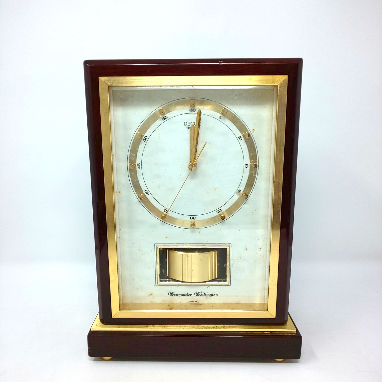 SEIKO DECOR 置時計 0 Yahoo!オークション ウエストミンスター SEIKO