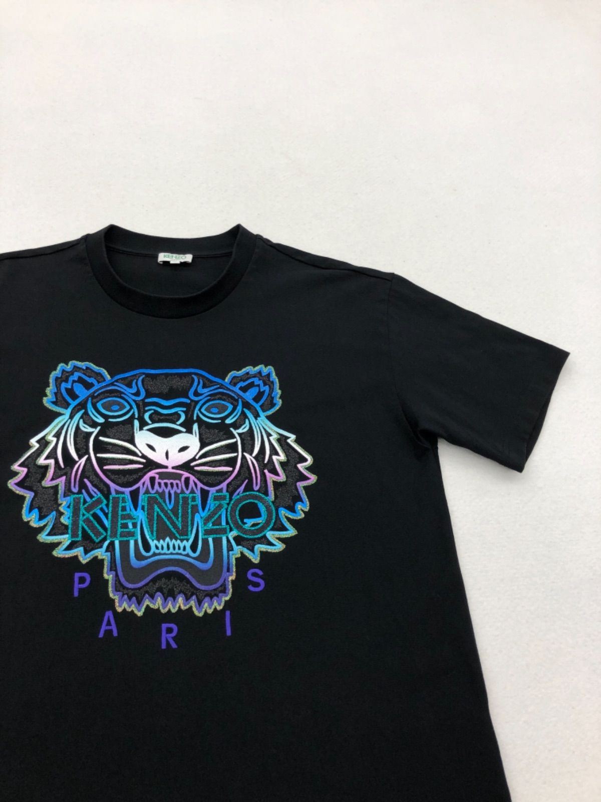 KENZO ケンゾー グラデーションタイガー刺繍 Tシャツ - メルカリ