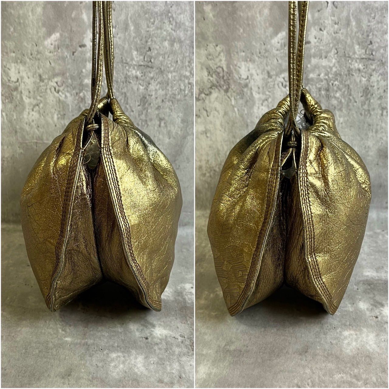 LOEWE ロエベ ショルダーバッグ 肩掛け アナグラム ゴールド金具 