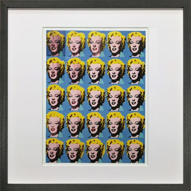アンディ ウォーフォル Andy Warhol アートフレーム セット Andy Warhol アンディ・ウォーホール アートフレーム Twenty-Five