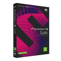 【新品・2営業日で発送】Synthesizer V AI Saki WIN＆MAC (SAHS-40396)