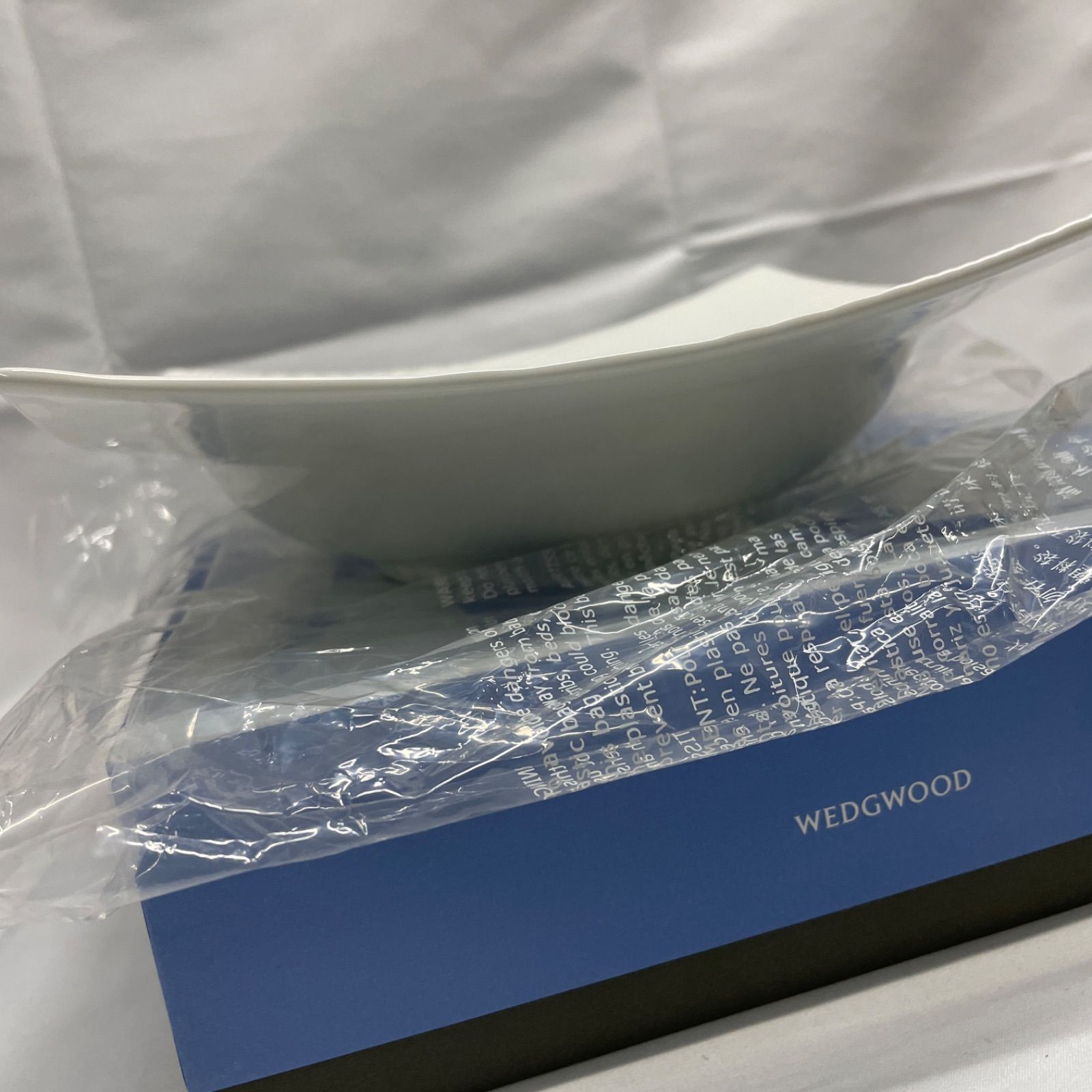 WEDGWOOD エスリアル 101 スクエアボウル 【開封確認済み/保管品】約23cm 高さ約5~6cm ウェッジウッド 食器 ボウル ...