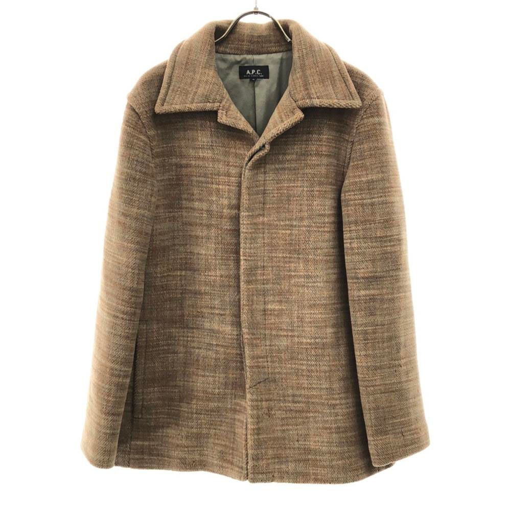 アーペーセー 日本製 ウールコート M ベージュ系 A.P.C. メンズ