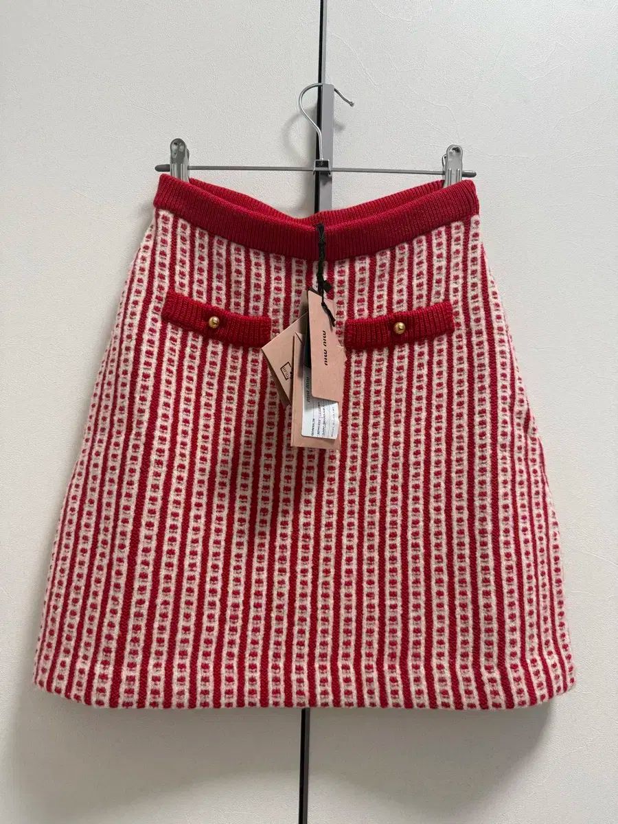 MIU MIU ミュウミュウ Aライン ニット スカート 38