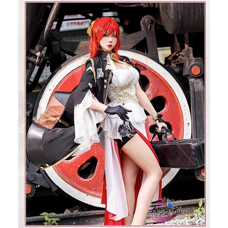 高品質 UWOWO 崩壊スターレイル コスプレ 崩スタ 姫子 衣装