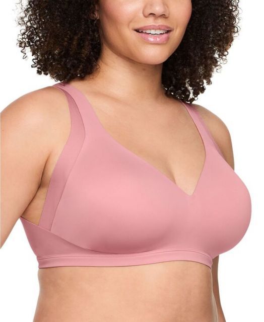 送料無料 ワーナーズ レディース ブラジャー アンダーウェア Warners No Side Effects Underarm and Back-Smoothing Comfort Wireless Lightly Lined T-Shirt Bra RA