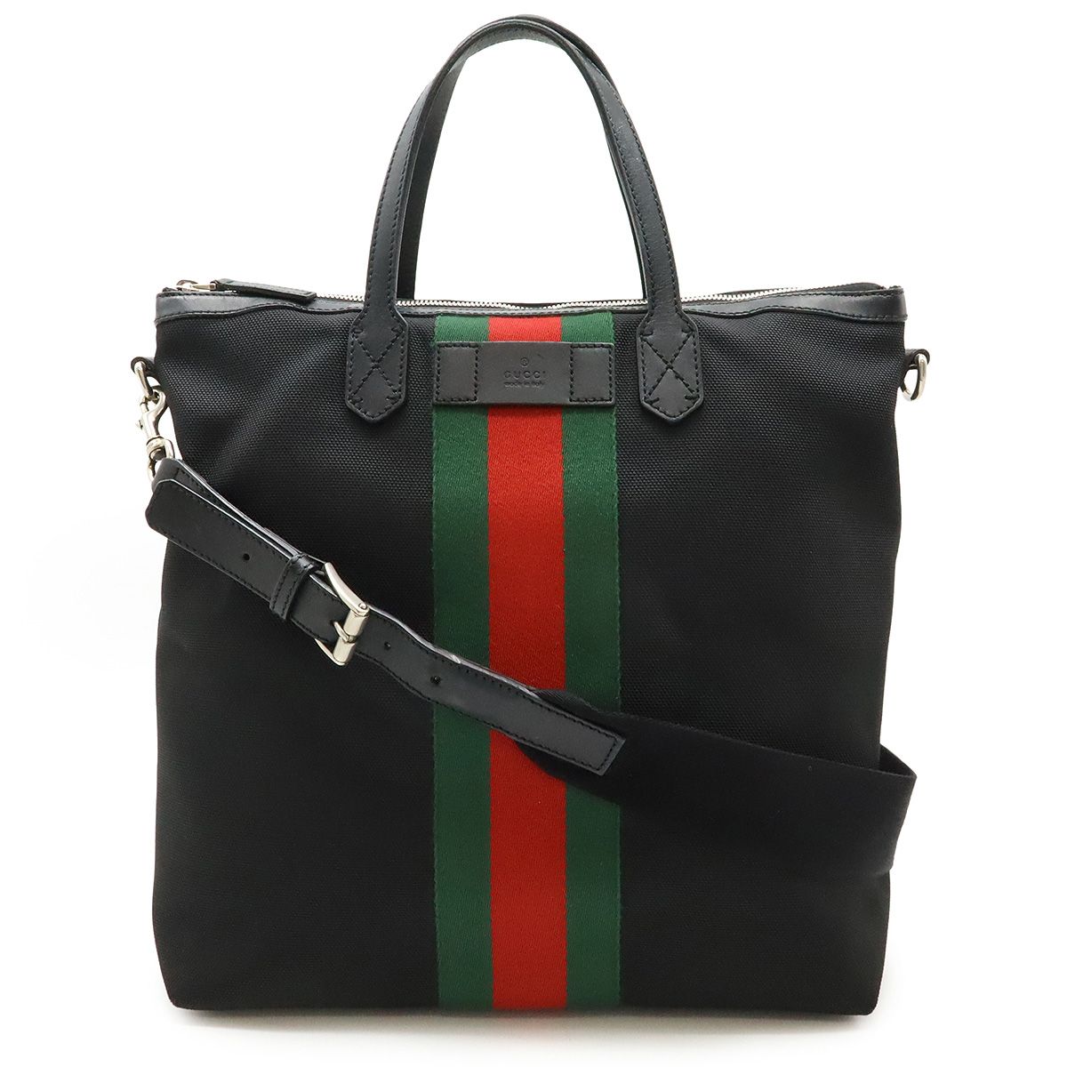 GUCCI グッチ シェリーライン トートバッグ 2WAY ショルダーバッグ
