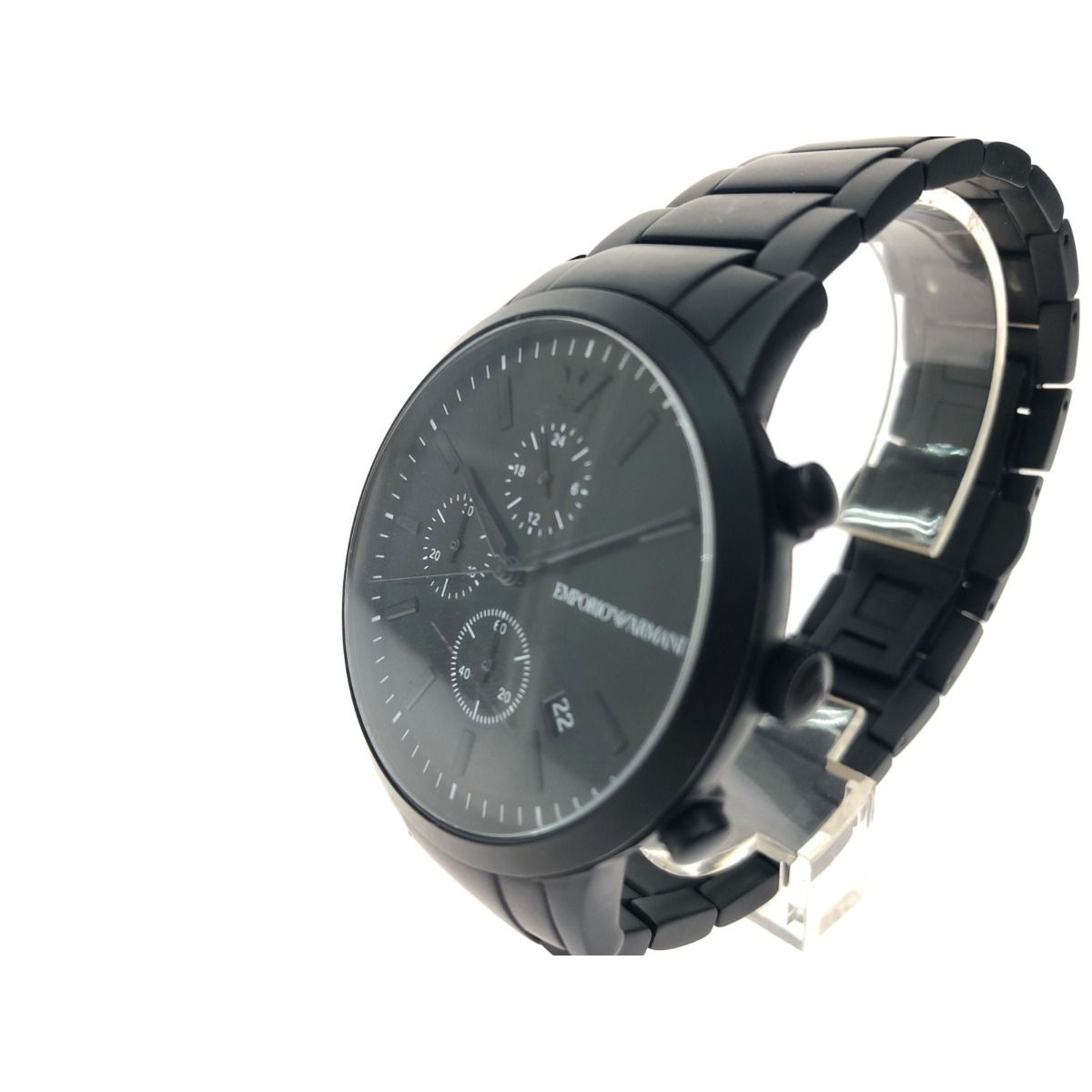 ▽▽EMPORIO ARMANI エンポリオアルマーニ メンズ腕時計 クロノグラフ クオーツ AR-11275 - メルカリ