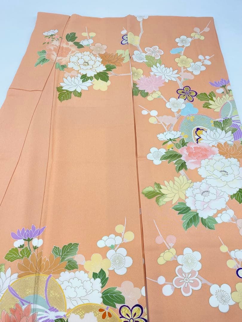 千總 誰が袖好み 振袖 高島屋扱い 豪華 刺繍 金駒 金彩 身丈160cm