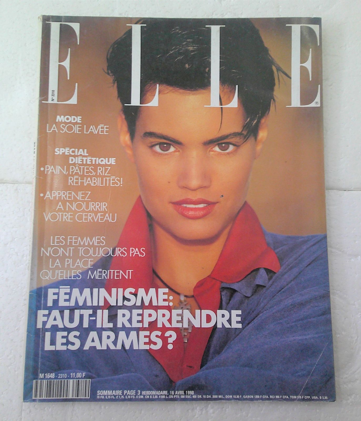 ☆希少 レア 洋雑誌 ELLE エル フランス版 No.2310 1990年 