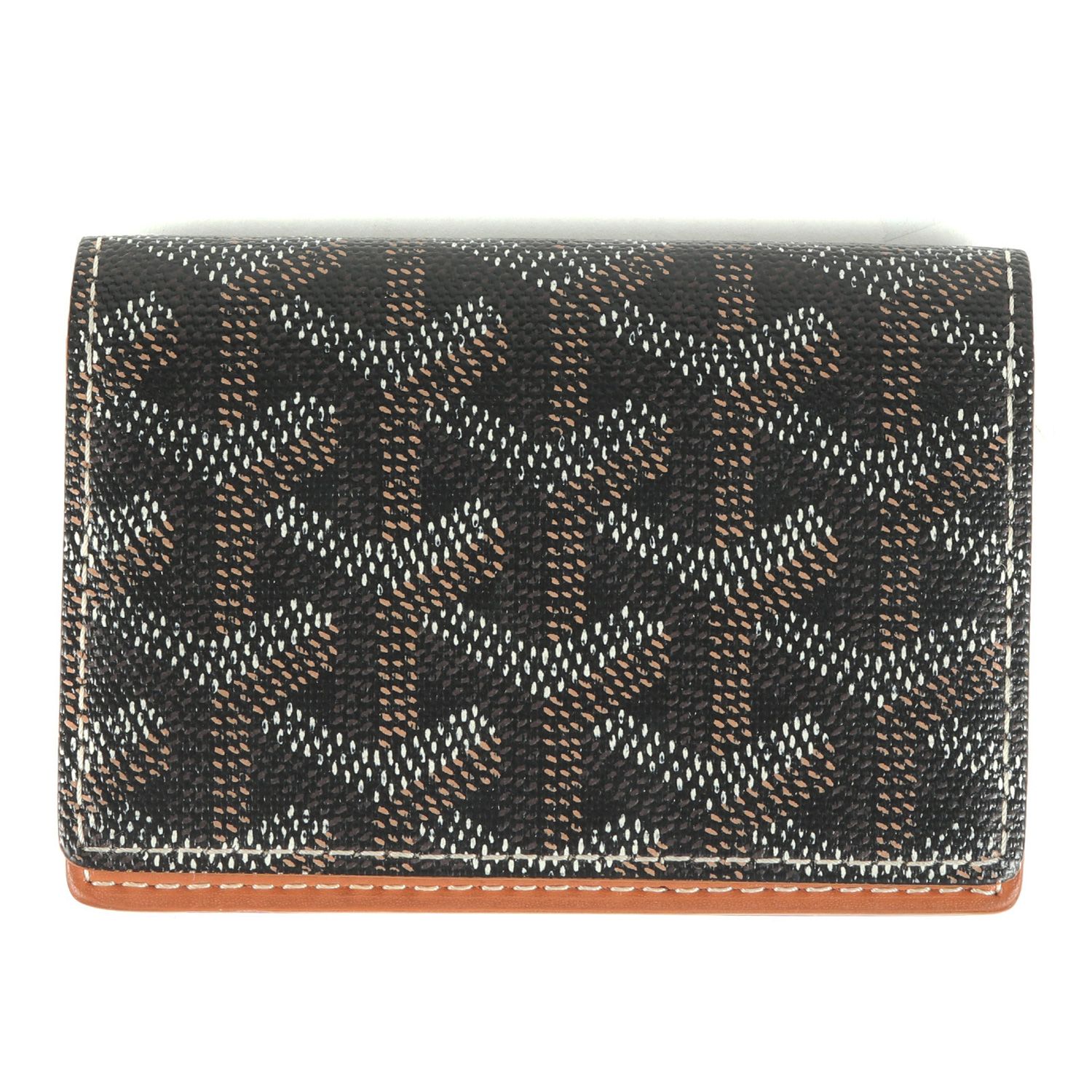 GOYARD ゴヤール マルゼルブ ヘリンボーン 柄 カードケース 名刺入れ 