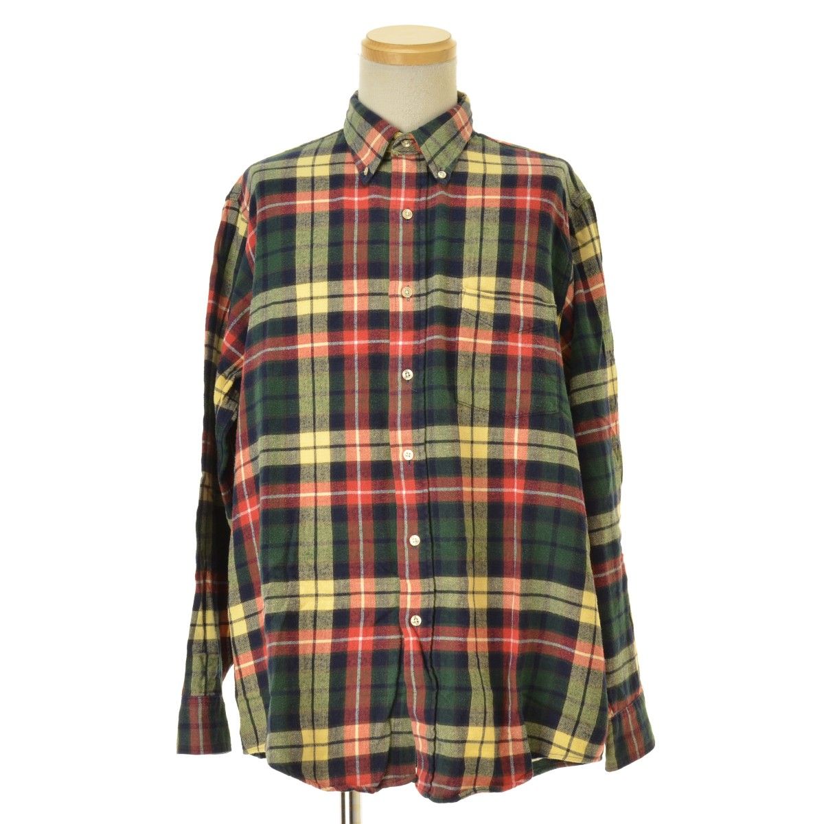 TENDERLOIN テンダーロイン チェック柄ネルシャツ 長袖チェックシャツ