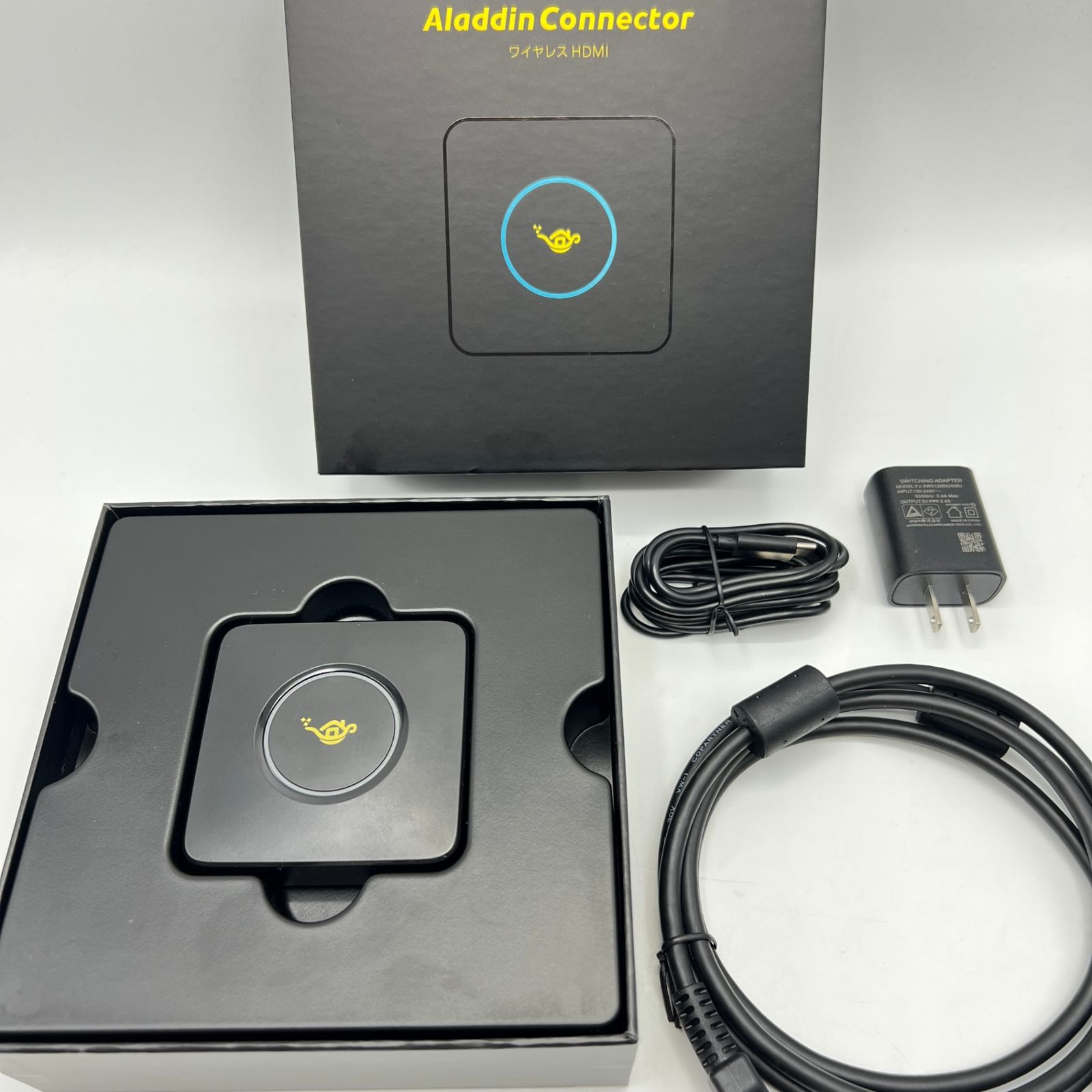 【美品】Aladdin マイク＆ワイヤレスHDMIコネクター✨セット販売 ALADDINX Aladdin X専用 ワイヤレスHDMI Aladdin Connector 2 2