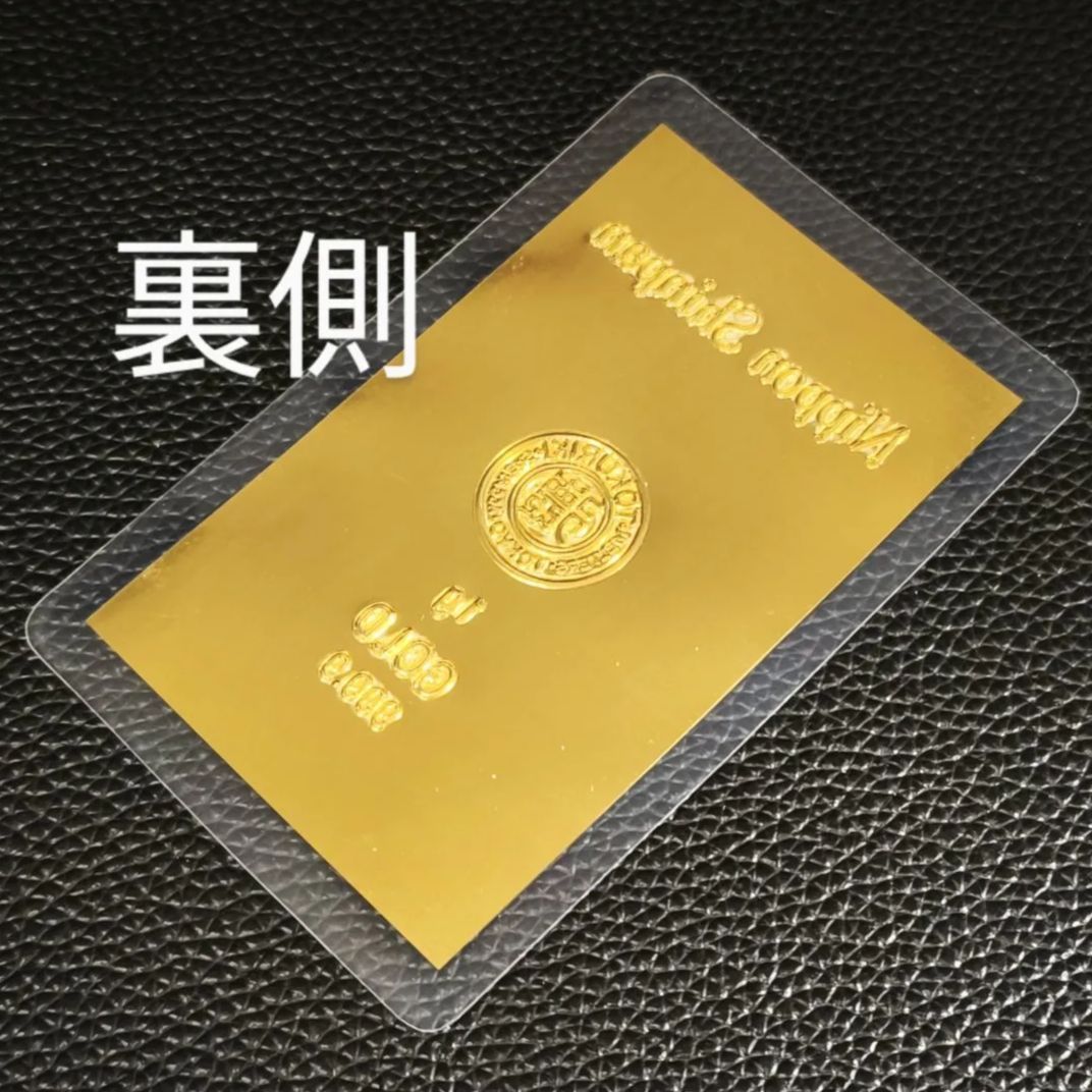徳力　純金　1g ラスト1枚】徳力本店 純金 1g インゴット カード 24金 K24