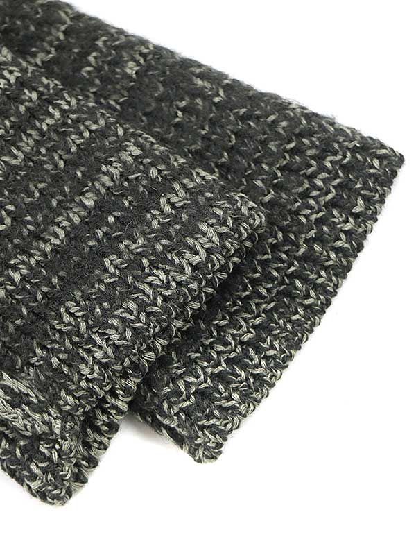 薬*@様 ニットカーディガン ダークグレー レーベルアンダー