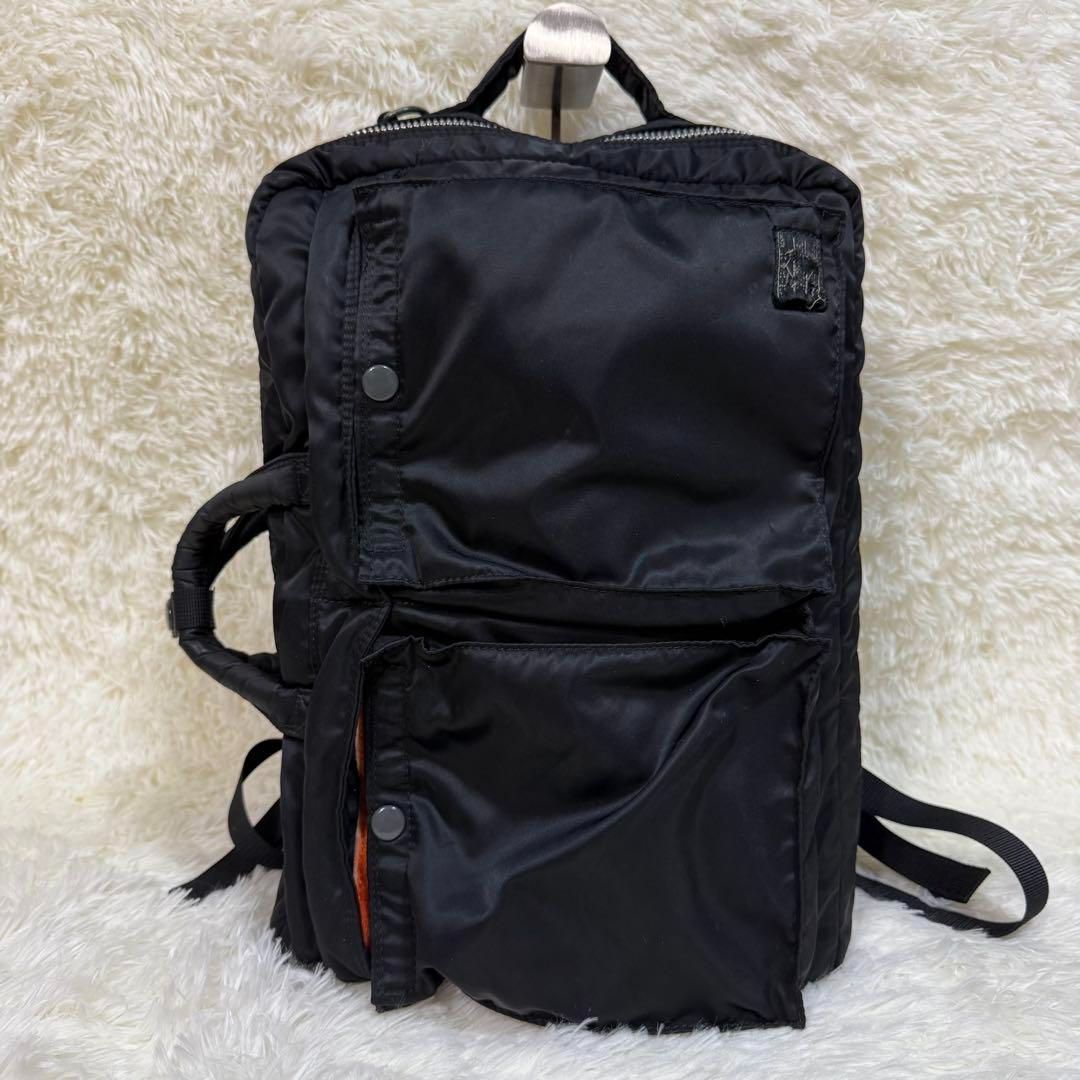 ポーター ビジネスバッグ 3way タンカー ナイロン ブラック TANKER(タンカー) 2WAY OVERNIGHT BRIEFCASE | 吉田カバン