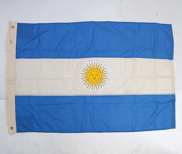  アルゼンチン軍 ナショナルフラッグ 新品 ARGENTINA-M その他