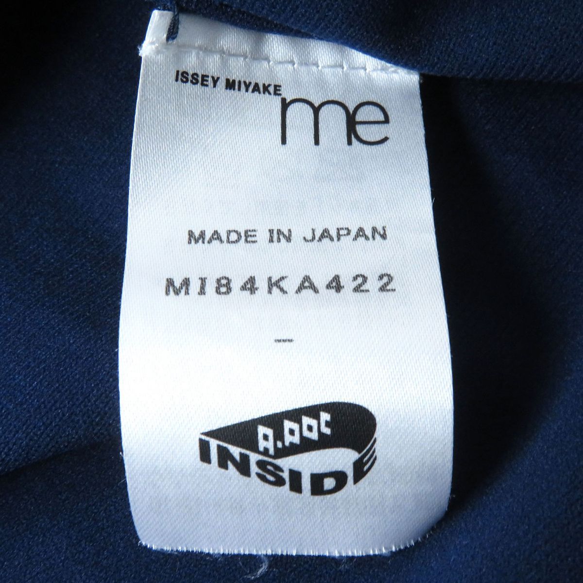 極美品△正規品 me ISSEY MIYAKE ミーイッセイミヤケ MI84KA422